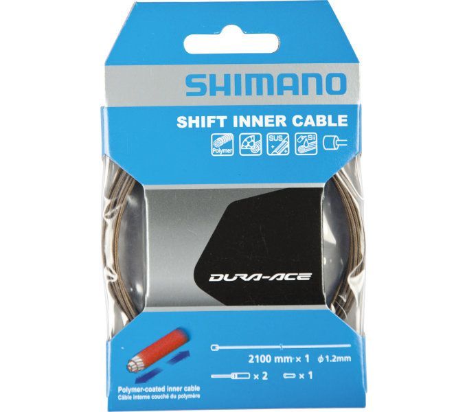 Shimano Schaltzug Polymer beschichtet 1,2mm x 2100mm