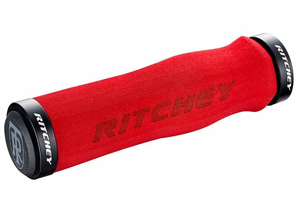 Ritchey Griffe MTN WCS LOCKING rot 130mm Neoprene Lenkerstopfen