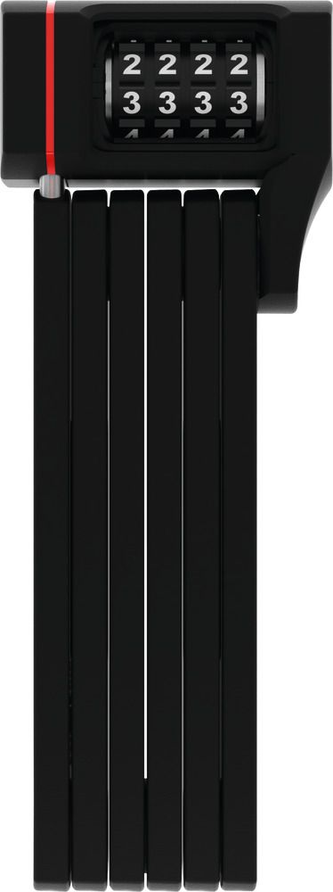 Abus Faltschloss uGrip BORDO™ 5700 Combo schwarz 80cm